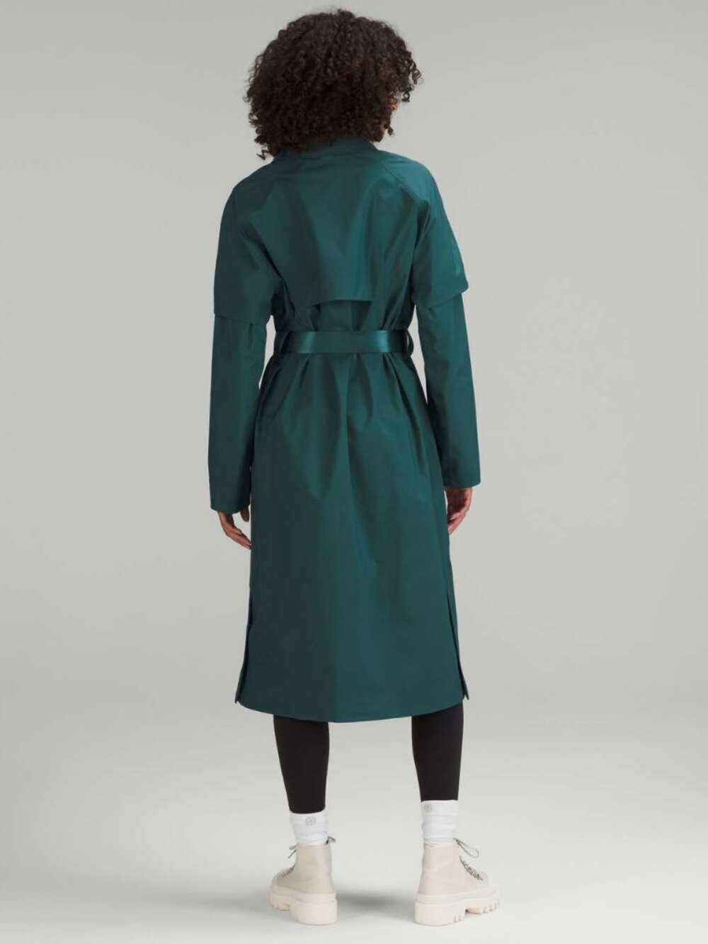 💚NWOT Lululemon Belted Rain Trench Coat - Picture 5 of 7